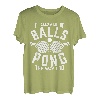 t Takes A Lot Of Balls To Pong The Way I Do | Tischtennis T-Shirt