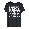 Herren Ich habe Zwei Titel Papa und Bonus Papa Bonuspapa T-Shirt