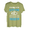 Herren Unterschätze niemals einen alten Mann auf Skiern - Skifahren T-Shirt