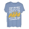 Papa Vatertag Fun Spruch Vater Geburtstag Lustig Geschenk T-Shirt