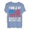 Purple Up Month Of The Military Child Veteran Soldat T-Shirt