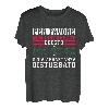 Herren Lustiges Geschenk Taxi Treiber Fahrer Genug Bestört T-Shirt
