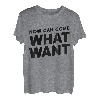 Tshirt Denglisch Now can come what want Vatertag Geschenk T-Shirt