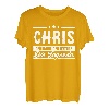 Chris Name Lustiger Spruch Shirt Vorname Geschenk