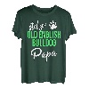 Herren Old English Bulldog Papa T Shirt Stolz OEB Herrchen Geschenk
