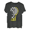 Alter Mann mit einem Tennis Schläger Papa Geschenk Tennis T-Shirt