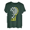 Alter Mann mit einem Tennis Schläger Papa Geschenk Tennis T-Shirt