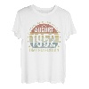 August 1952 Lustige Geschenke 70. Geburtstag Männer Frauen T-Shirt