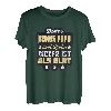 Bester Bonus Papa weil liebe dicker ist als Blut T-Shirt