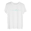 Holzfäller Kettensäge Herzschlag T-Shirt Geschenk Idee