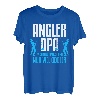 Herren Angler Opa Geschenk Idee Angeln Lustig T-Shirt