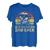 Best Dalmatiner Hund Welpe Retro Papa Vater Dad Geschenk T-Shirt