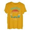 Schildkröte Papa Vater vintage Geschenk Vatertag Weihnachten T-Shirt