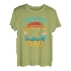 Schildkröte Papa Vater vintage Geschenk Vatertag Weihnachten T-Shirt