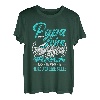 Papa und Sohn Spruch Vater Sohn Partnerlook Vatertag T-Shirt