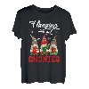 Frohe Weihnachten Gnom Familien Weihnachtsschlafanzüge T-Shirt