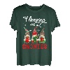 Frohe Weihnachten Gnom Familien Weihnachtsschlafanzüge T-Shirt