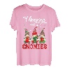Frohe Weihnachten Gnom Familien Weihnachtsschlafanzüge T-Shirt