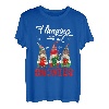 Frohe Weihnachten Gnom Familien Weihnachtsschlafanzüge T-Shirt