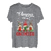 Frohe Weihnachten Gnom Familien Weihnachtsschlafanzüge T-Shirt