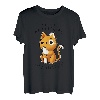 Katze Ich bin nicht antisozial Ich bin Antistupid T-Shirt