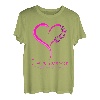 Pink Butterfly Heart I'm a Survivor Brustkrebs-Bewusstsein T-Shirt