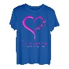 Pink Butterfly Heart I'm a Survivor Brustkrebs-Bewusstsein T-Shirt