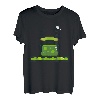 Party Gesicht K.O. Kotzen Übel Karneval Faschings Kostüm T-Shirt
