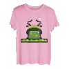 Party Gesicht K.O. Kotzen Übel Karneval Faschings Kostüm T-Shirt