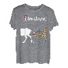 Weihnachten Rentier Elch Hirsche Partnerlook Paar Pärchen T-Shirt