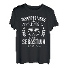 Herren Sebastian Vorname Geschenk Geburtstag Lustiges Bier Sprüche T-Shirt