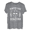 Herren Sebastian Vorname Geschenk Geburtstag Lustiges Bier Sprüche T-Shirt