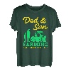 Vater Sohn Landwirt Landwirtschaft Bauer Bauernhof Geschenk T-Shirt