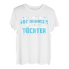 Herren Papa Vater Geburtstag Ich habe zwei Töchter Spruch Geschenk T-Shirt