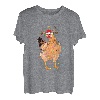 Hühner Rentier Weihnachten Lustige Huhn Lichter Geschenk T-Shirt