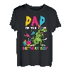 Dad Of The Birthday Boy T-Rex Dinosaurier Geburtstag T-Shirt