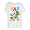 Dad Of The Birthday Boy T-Rex Dinosaurier Geburtstag T-Shirt