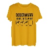 Dobermann - Hört aufs Wort, lustiges Dobermann T-Shirt