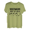 Dobermann - Hört aufs Wort, lustiges Dobermann T-Shirt