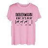Dobermann - Hört aufs Wort, lustiges Dobermann T-Shirt