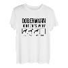 Dobermann - Hört aufs Wort, lustiges Dobermann T-Shirt