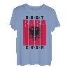 Herren Albanischer Papa Vatertag Albanien Flagge Shqiptar Baba T-Shirt