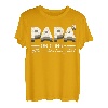 Herren Vater Papa Drillinge Drillingsvater Dad hoch 3 Kinder Lustig T-Shirt