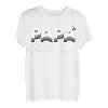 Herren Vater Papa Drillinge Drillingsvater Dad hoch 3 Kinder Lustig T-Shirt