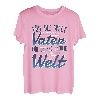 Cooles Vatertags TShirt für unsere Familie bist du die Welt