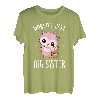 Weltbeste große Schwester World's Best Big Sister Süße Eulen T-Shirt