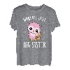 Weltbeste große Schwester World's Best Big Sister Süße Eulen T-Shirt