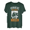 Genieße Das Leben In Vollen Zügen Bahn Lokomotive Geschenk T-Shirt