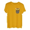 Mini Affe in Brusttasche Tarsier Kinder Geschenk Bohols Affe T-Shirt