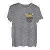Mini Affe in Brusttasche Tarsier Kinder Geschenk Bohols Affe T-Shirt
